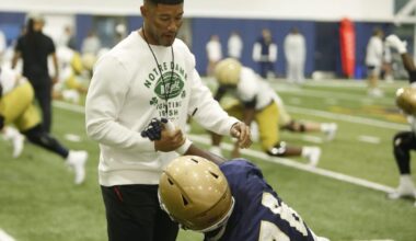 Notre Dame spring football: A running diary of the Fighting Irish’s open practice