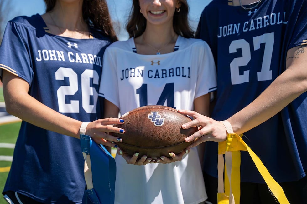 John Carroll University launches women’s flag football team