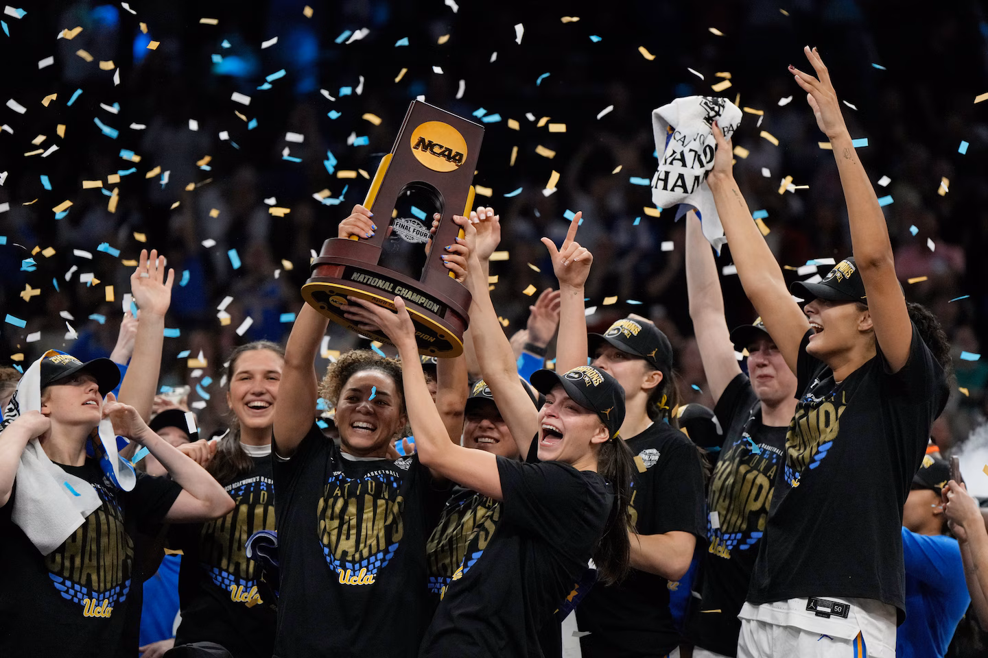 NCAA champion UCLA finishes No. 1 in women's AP Top 25 ahead of South Carolina, UConn, Texas, Duke