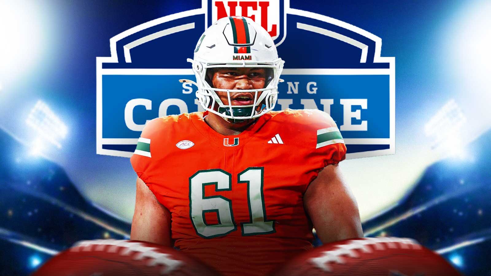 Miami OT Francis Mauigoa will have plenty of eyes on him during the NFL Scouting Combine this week.