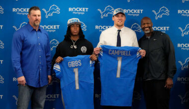 Detroit Lions exercise 5th year option on RB Jahmyr Gibbs, pass on LB Jack Campbell