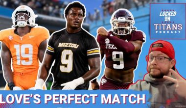 Tennessee Titans Jeremiyah Love PERFECT MATCH at EDGE in Round 2 of NFL Draft about SPEED OR POWER