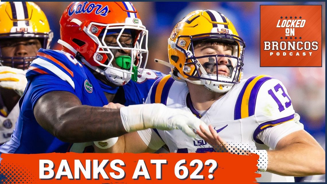 STEAL: Denver Broncos DRAFT Caleb Banks in 2026 NFL Mock Draft, Trade Up Into Round 3