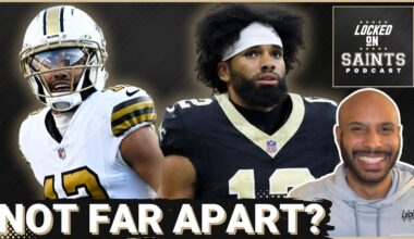 New Orleans Saints, Chris Olave Extension Talks Remain Optimistic, Price Gap Not Insurmountable