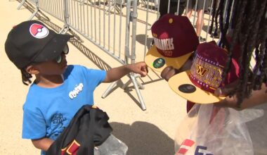 'Back to the roots' | Commanders fans line up for hours for new uniform reveal