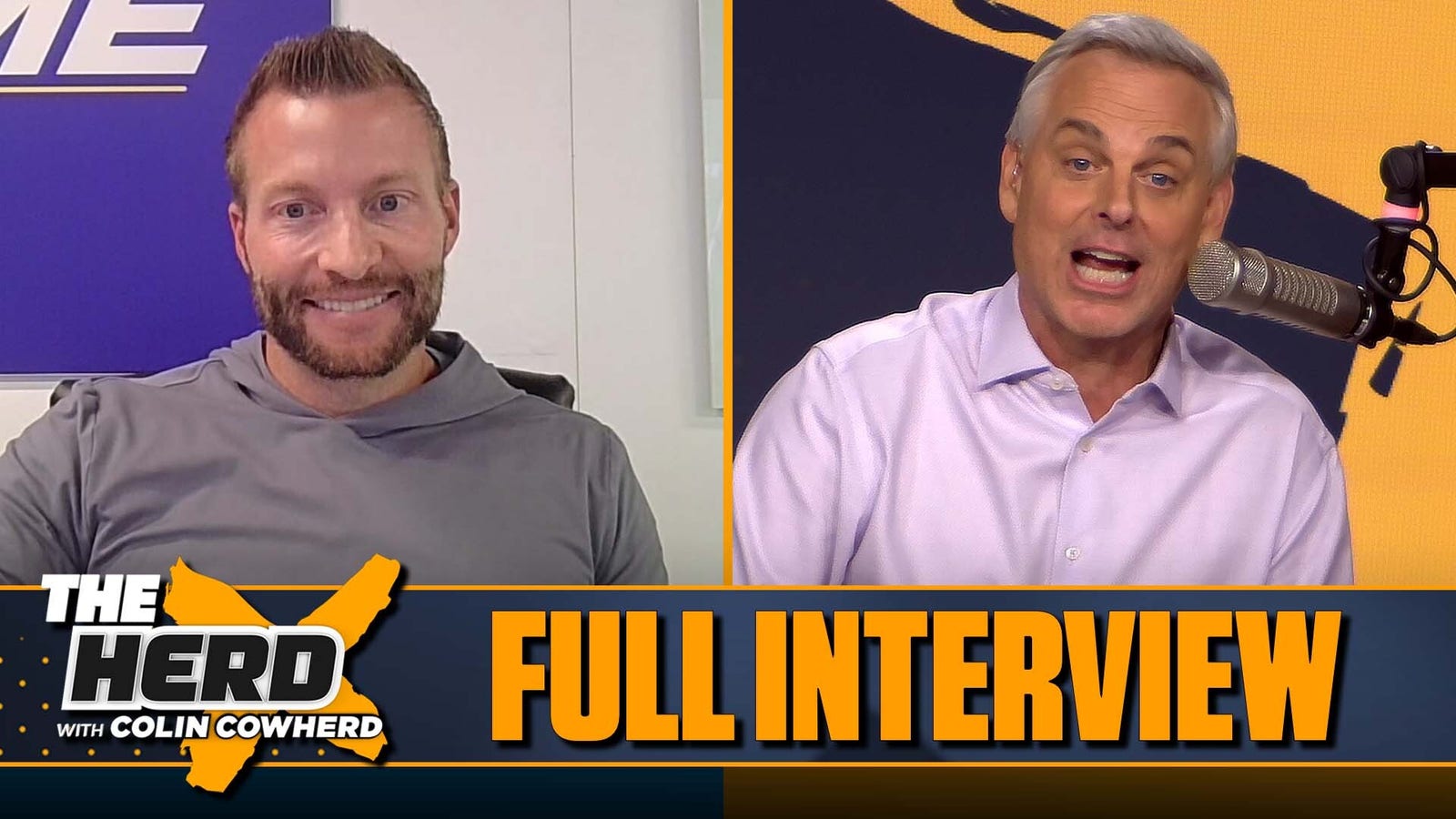 Sean McVay on drafting Ty Simpson, MVP Stafford, 10th season as Rams HC 