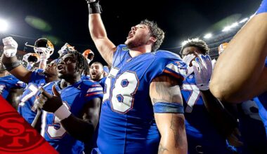 49ers hold virtual pre-draft meeting with Florida OT Austin Barber