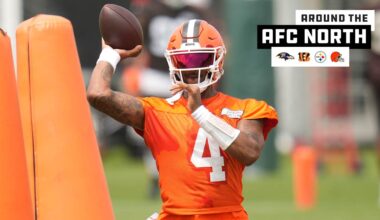 Deshaun Watson Throws With Browns Receivers in Florida