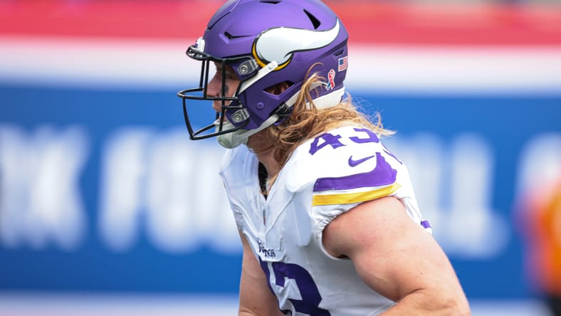 Andrew Van Ginkel returning an interception for a touchdown against the New York Giants at MetLife Stadium