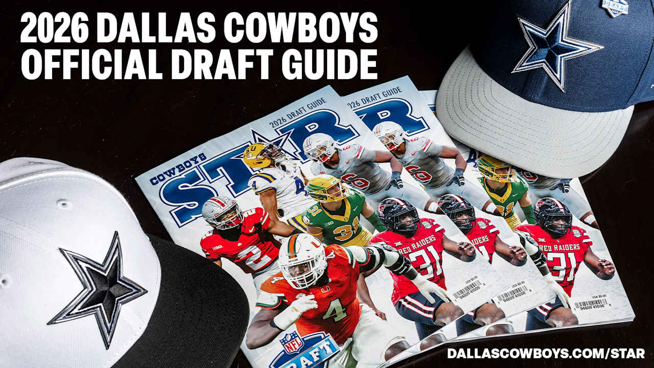 2026 Dallas Cowboys Draft Guide Now Available!