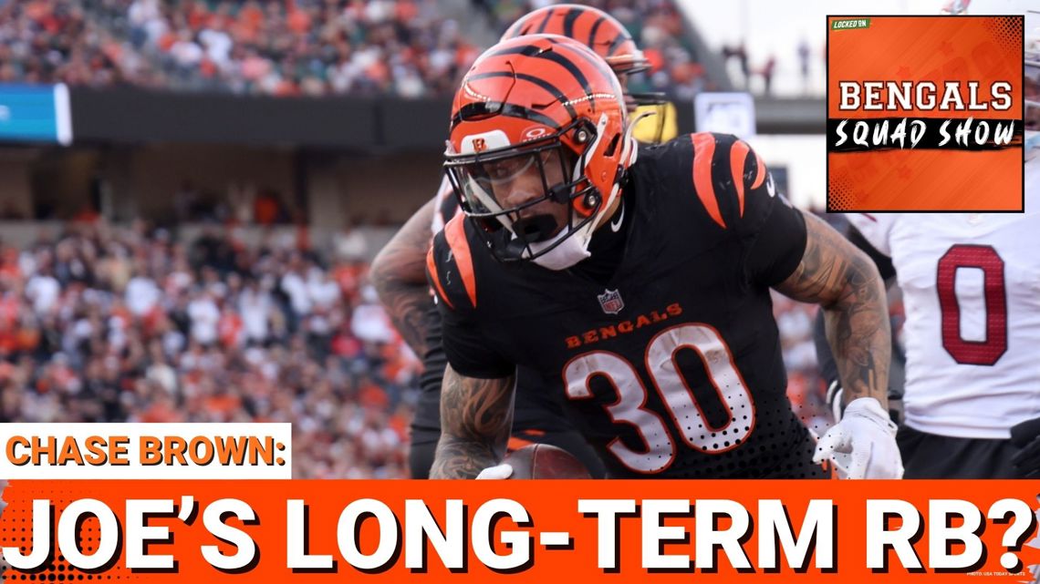 BENGALS SQUAD SHOW: Chase Brown Joe Burrow's LONG-TERM running back of the future?