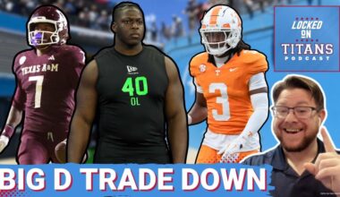 Tennessee Titans Mock Draft: MASSIVE TRADE DOWN with Dallas Cowboys Sets Up ELITE NFL DRAFT HAUL
