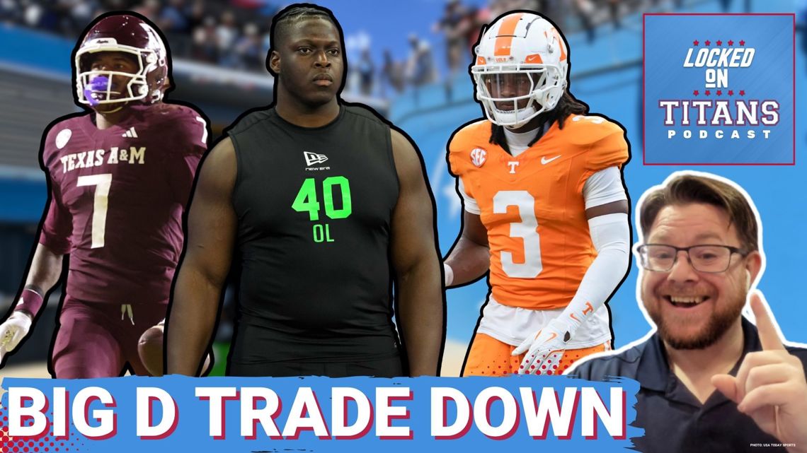 Tennessee Titans Mock Draft: MASSIVE TRADE DOWN with Dallas Cowboys Sets Up ELITE NFL DRAFT HAUL