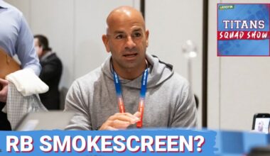 TITANS SQUAD SHOW: DO NOT BELIEVE Robert Saleh's RB praise, Jeremiyah Love is STILL an option