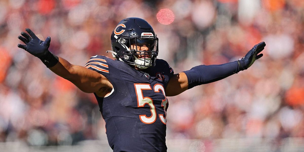 Bears linebacker T.J. Edwards is making progress in his rehab after fibula fracture