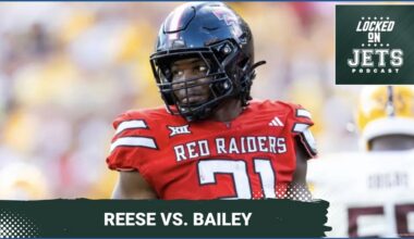 VERSATILITY: Arvell Reese or David Bailey? New York Jets Host ANALYZES NFL Draft EDGE Options