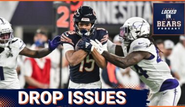 Rome Odunze’s dropped pass narrative is overblown, but Chicago Bears WRs have to be better in 2026