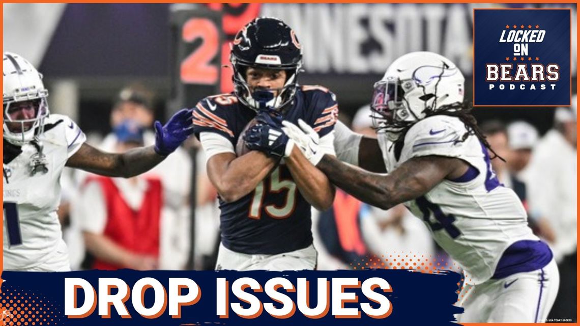 Rome Odunze’s dropped pass narrative is overblown, but Chicago Bears WRs have to be better in 2026