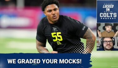 FAN MOCKS: We Graded Indianapolis Colts Mock Drafts from the Everydayer Club!