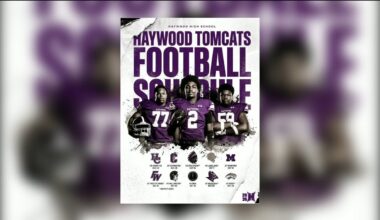 Haywood Tomcats 2026 Football Schedule