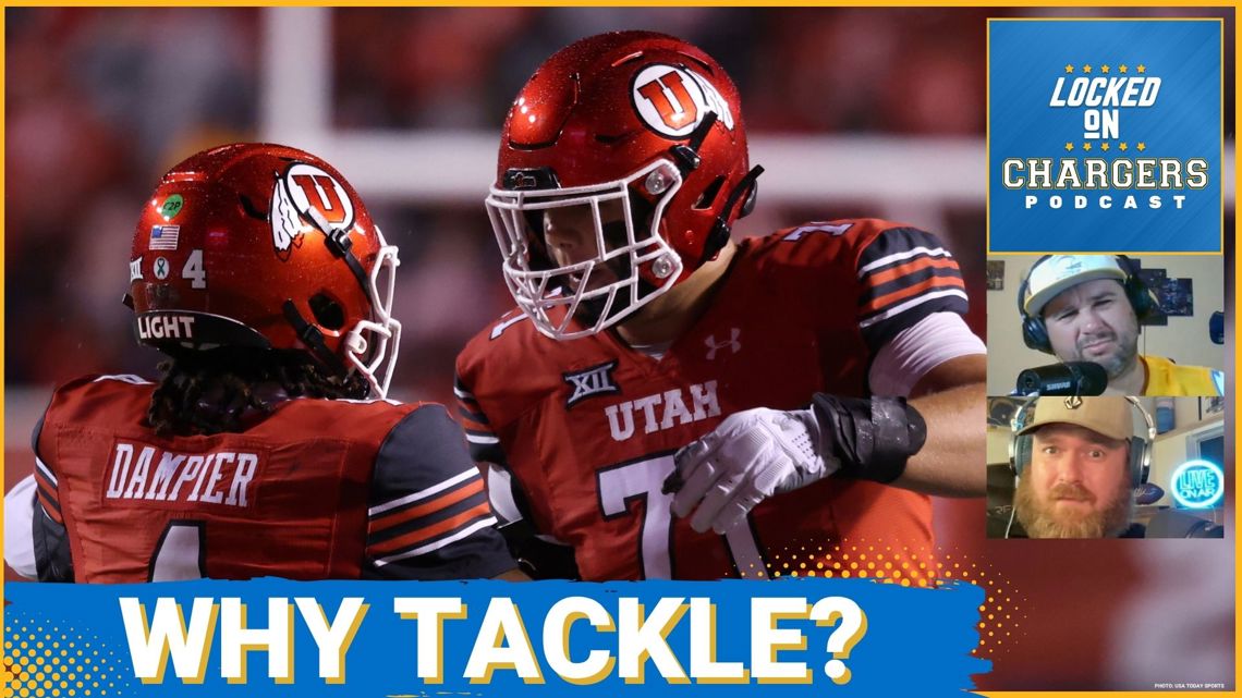 Chargers Hosting Caleb Lomu IGNITES Concerns Over Rashawn Slater, Joe Alt Injury Status