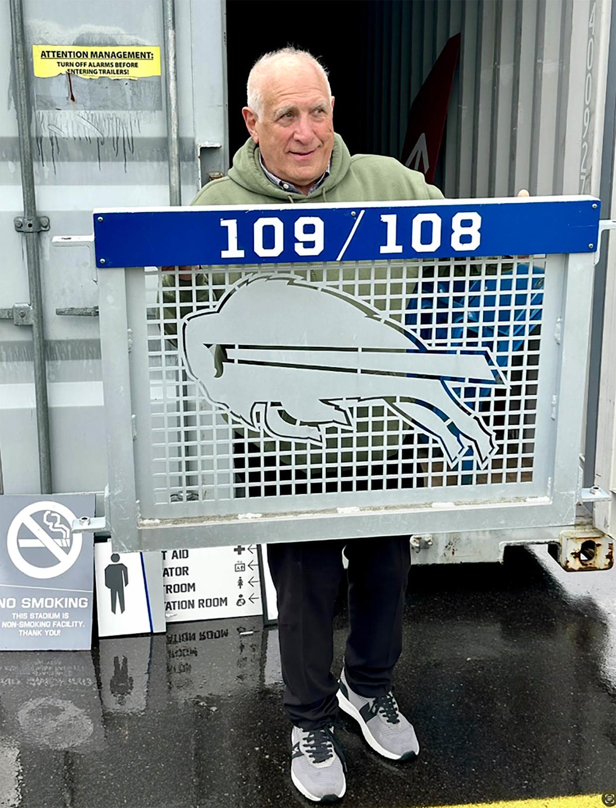 Brandon Steiner. (Sam Siegel / NBC News)