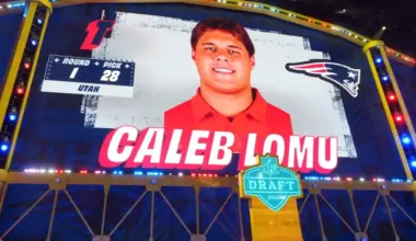 Patriots Insider Says Caleb Lomu NFL Draft Pick 'About As Ideal A Pick' They Could've Made image
