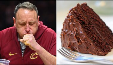 Joey Chestnut Annihilates Tampa Bay Buccaneers In A Cake Eating Contest