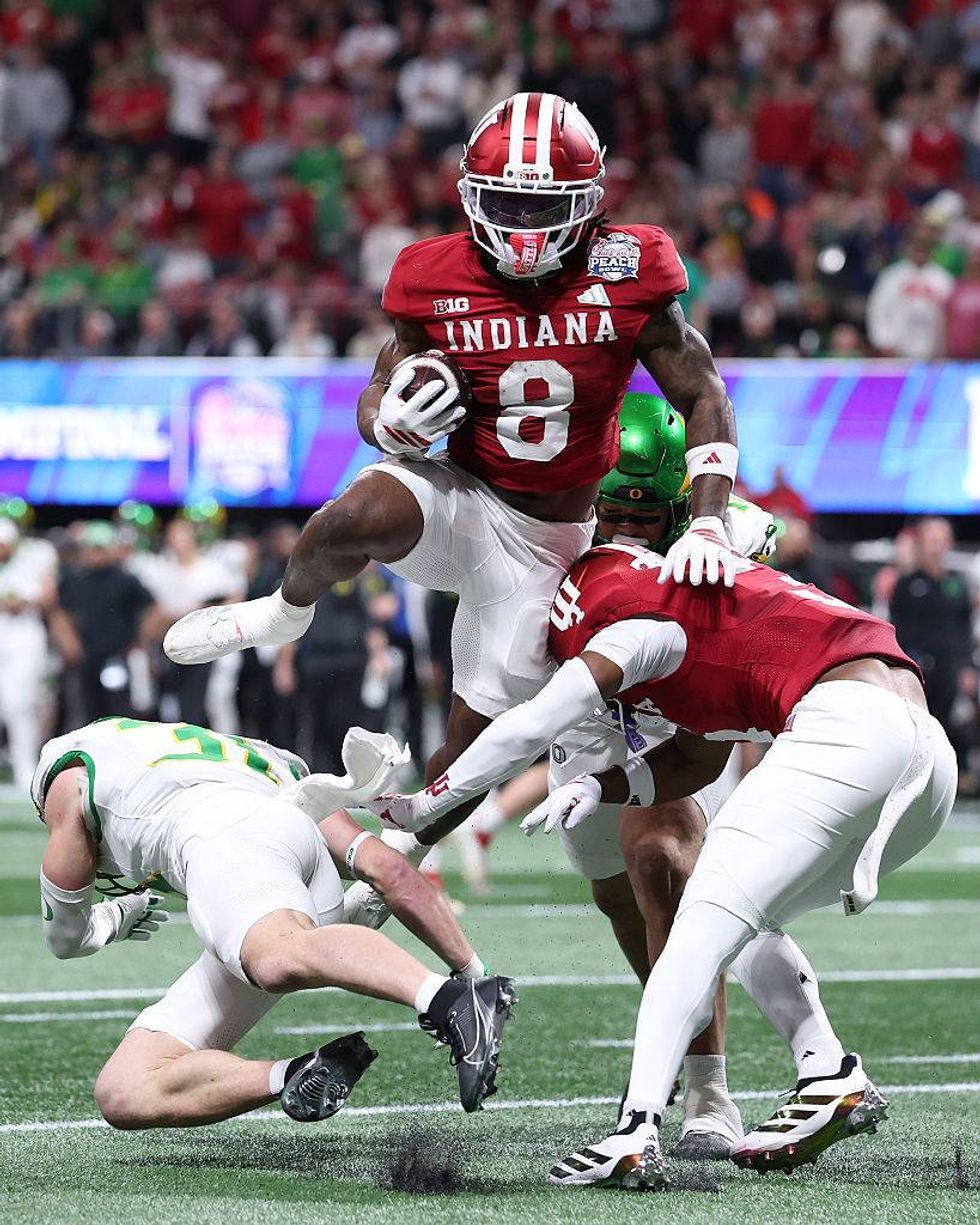 College Football Playoff Semifinal - Chick-fil-A Peach Bowl: Oregon v Indiana