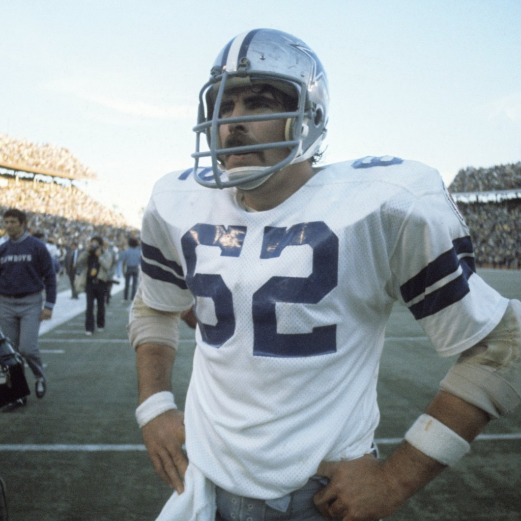 Cowboys offensive lineman John Fitzgerald is seen after a game against the Steelers.