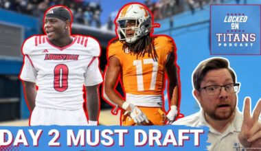 Chris Brazzell & Chris Bell Among MUST PICK Receivers for Tennessee Titans on Day 2 of NFL Draft