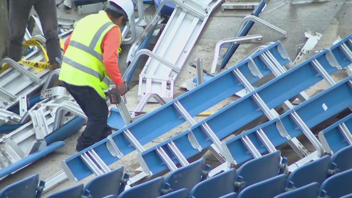 Fans can own a piece of Highmark Stadium as dismantling begins