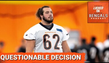 Bengals Make Questionable Decision, O-Line Officially a Need Going Into NFL Draft