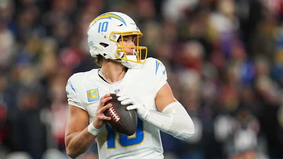 Los Angeles Chargers quarterback Justin Herbert