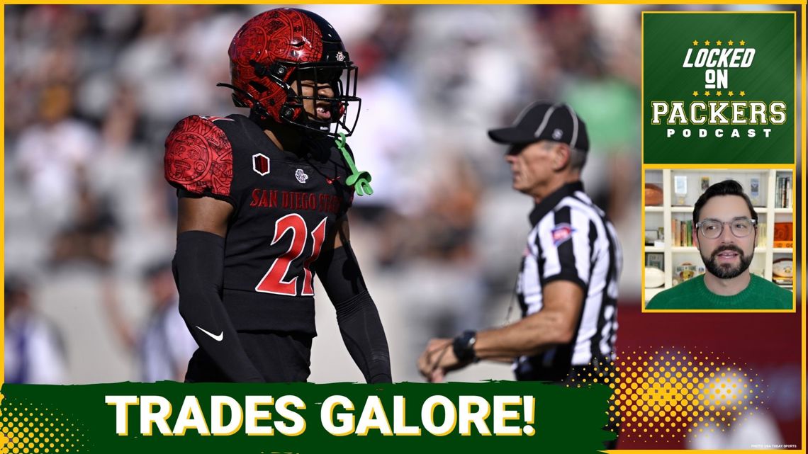 MOCK DRAFT: Our OFFICIAL prediction for the Green Bay Packers 2026 draft has TRADES galore