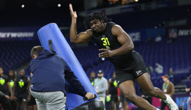 David Bailey and Arvell Reese met with the Cardinals on top 30 visits...