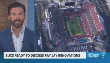 Tampa Bay Buccaneers ready to discuss Raymond James Stadium renovations