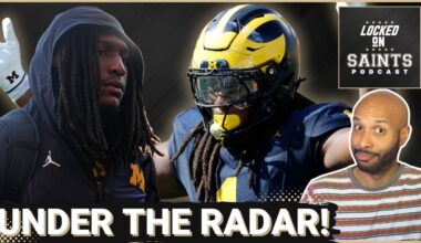 Michigan EDGE Jaishawn Barham's High Motor, Ceiling Signal Great New Orleans Saints NFL Draft Fit