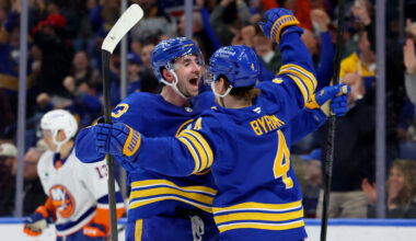 Bills send "Let's go Buffalo" vibes to Sabres before playoffs opener