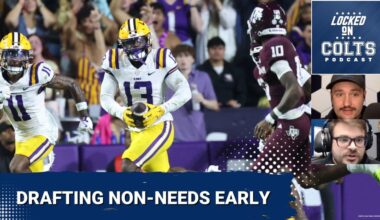 BPA VS. NEED: Which Players Could Indianapolis Colts Draft Despite Not Needing Them?