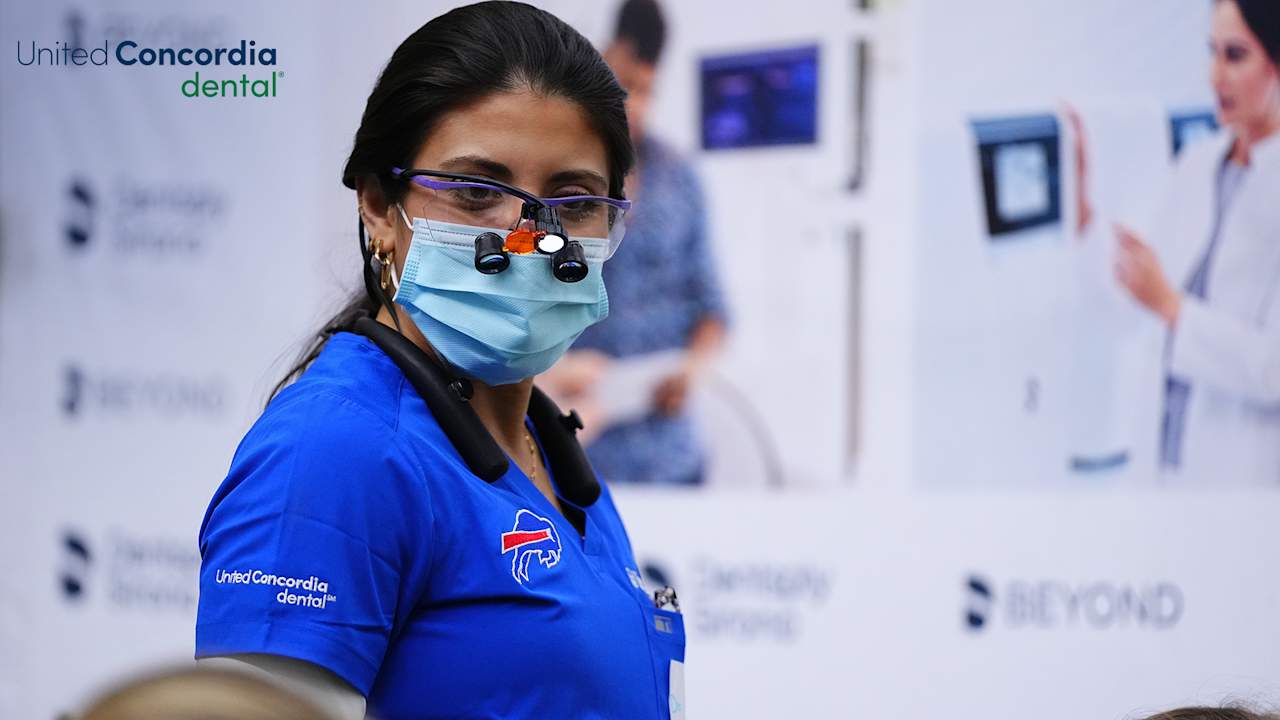Buffalo Bills TeamSmile presented by United Concordia Dental