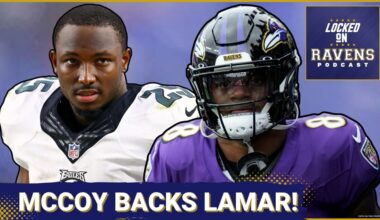 LeSean McCoy UPLIFTS Lamar Jackson, Baltimore Ravens mock draft trade proposal CAUSES CONTROVERSY