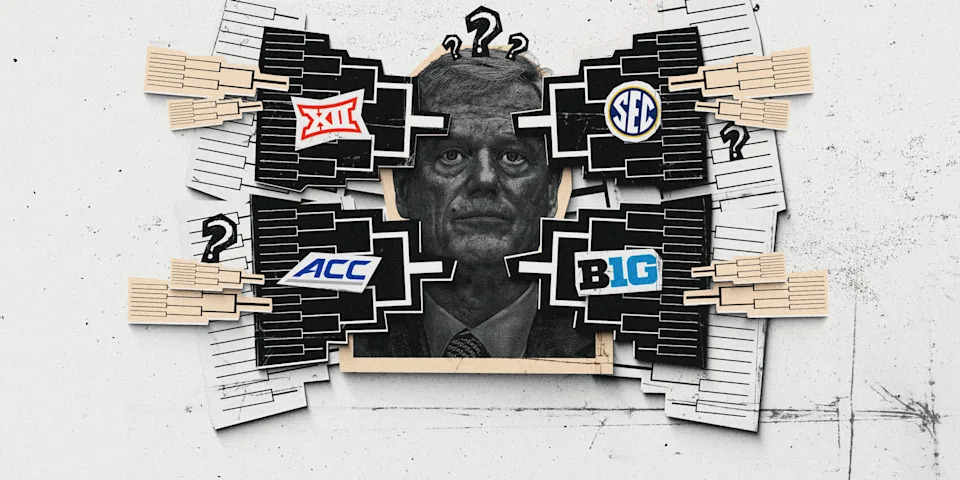How big must the NCAA tournament get before college basketball's powerbrokers are satisfied? (Dillon Minshall/Yahoo Sports)