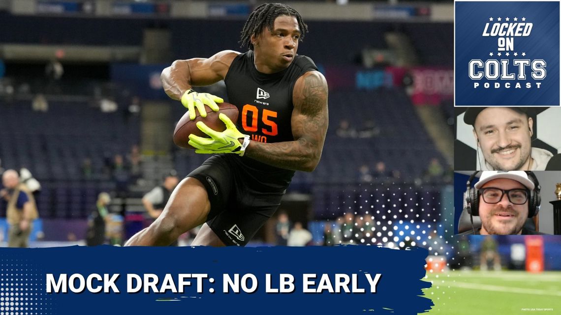 MOCK DRAFT: How Do Indianapolis Colts Adjust with No Linebackers Allowed Early?