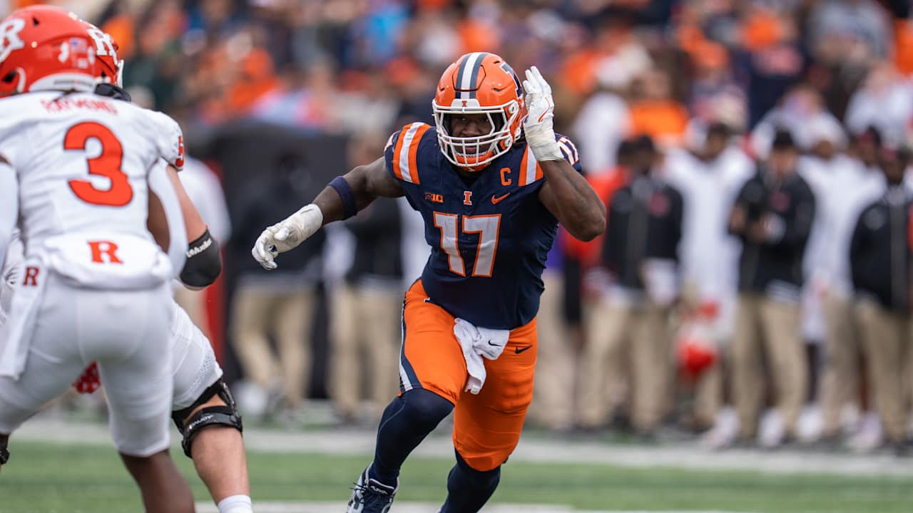 Photos: Patriots Second Round Pick Gabe Jacas in Action