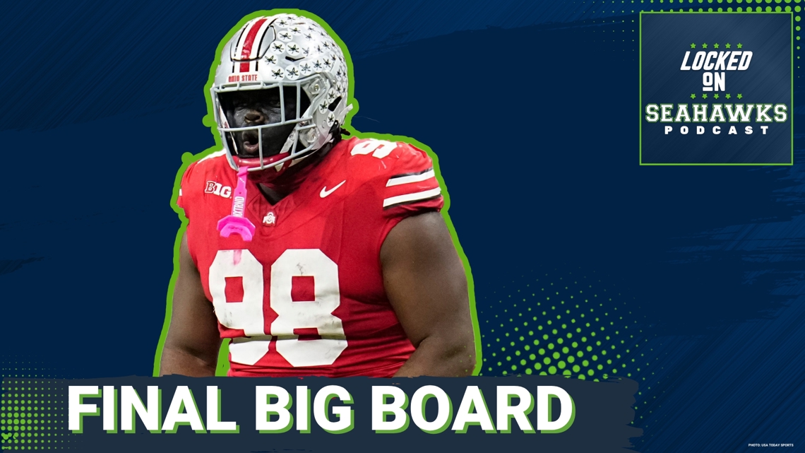 Breaking Down Seattle Seahawks' Final BIG BOARD for First Round of 2026 NFL Draft