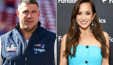 New England Patriots coach Mike Vrabel and NFL reporter Dianna Russini speak out on leaked vacation photos