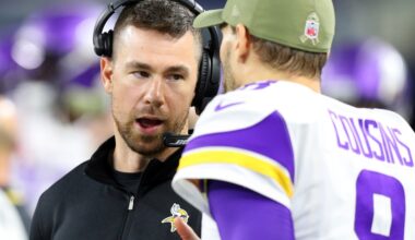 Will we see a Kirk Cousins-Klint Kubiak rewind?