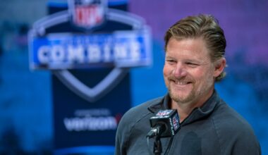 Les Snead explains Ty Simpson ‘stayed on script’ longer than needed