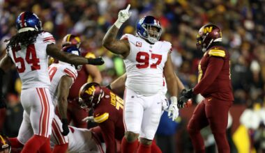 NFC East News: Giants trade Dexter Lawrence to the Bengals